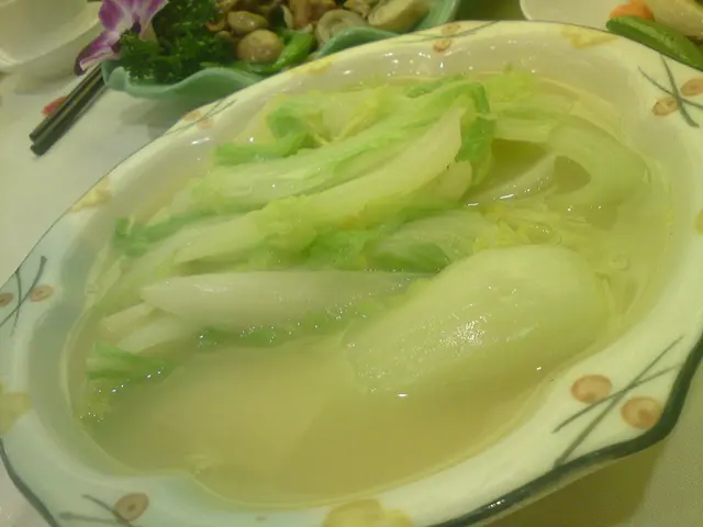 黃湯浸津胆..白菜黎..好清