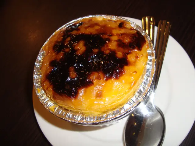 焗荔茸西米布甸