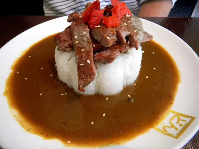 網燒牛扒咖喱飯