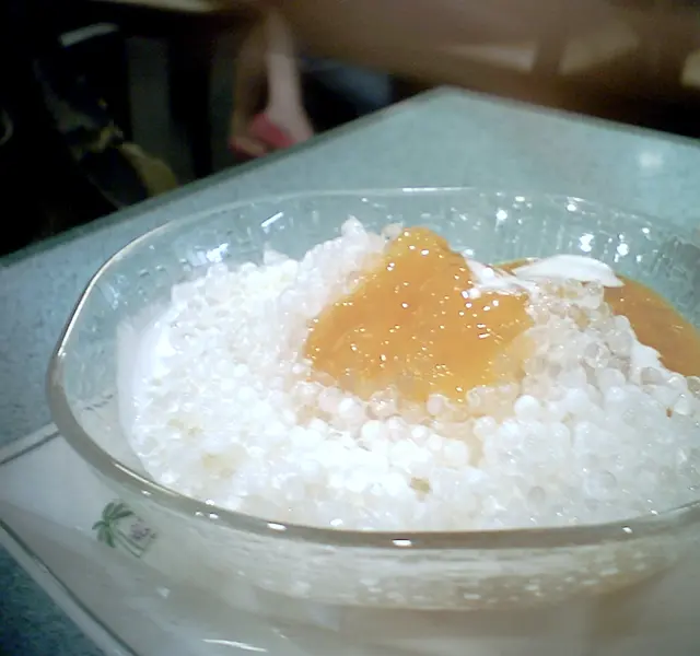 撈完的芒果琉璃