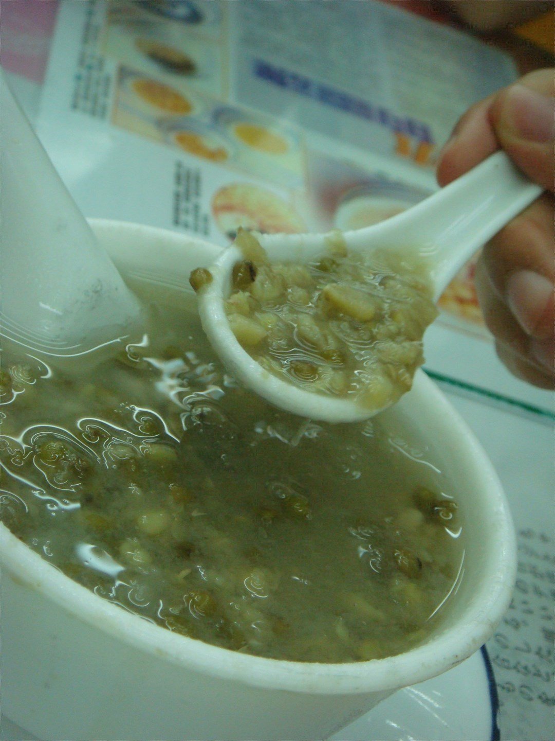 莲子绿豆沙