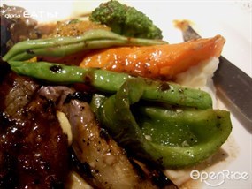 Grilled steak close up - Al Dente in Tsim Sha Tsui 