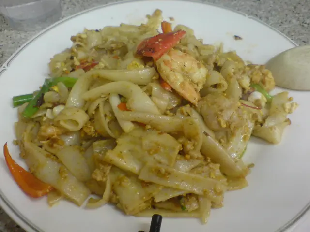 招牌菜-沙爹海鮮炒河