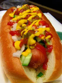 cheese dog 俾錯了普通腸