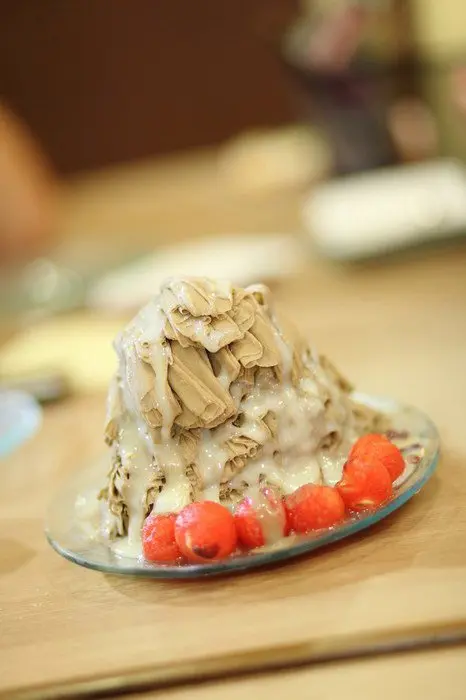 燒仙草冰 (涼粉冰) $35