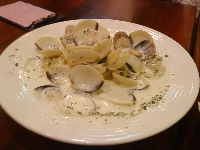 白汁蜆肉天使麵