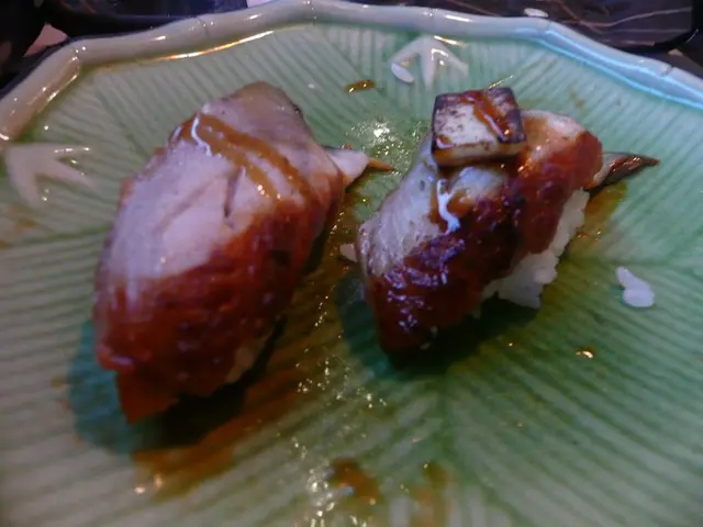 火灸芝士鰻魚壽司, 好好食!!