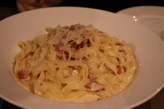 Fettucini Carbonara