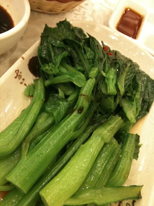 白灼菜心