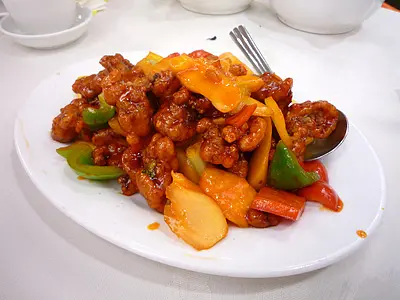 香芒子薑咕嚕肉