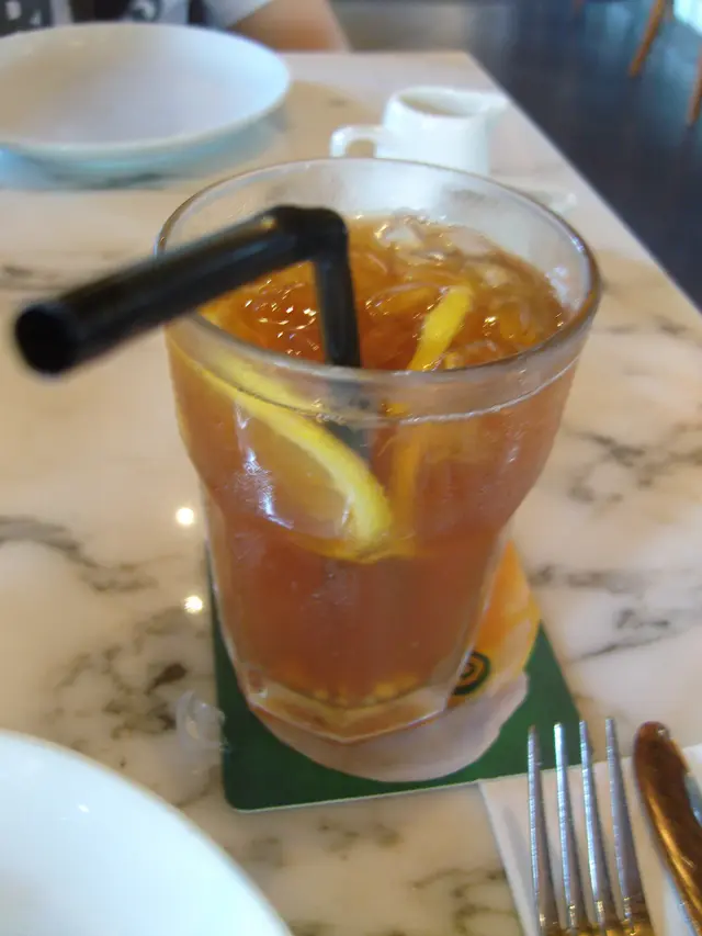 自己調較甜度既凍檸茶