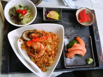 海鲜饭午市定食