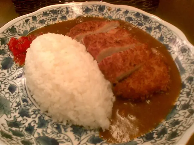 咖哩吉列豬扒飯