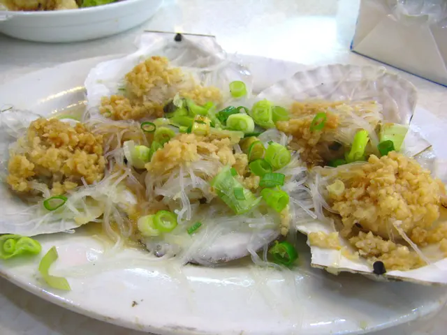蒜香銀絲蒸扇貝