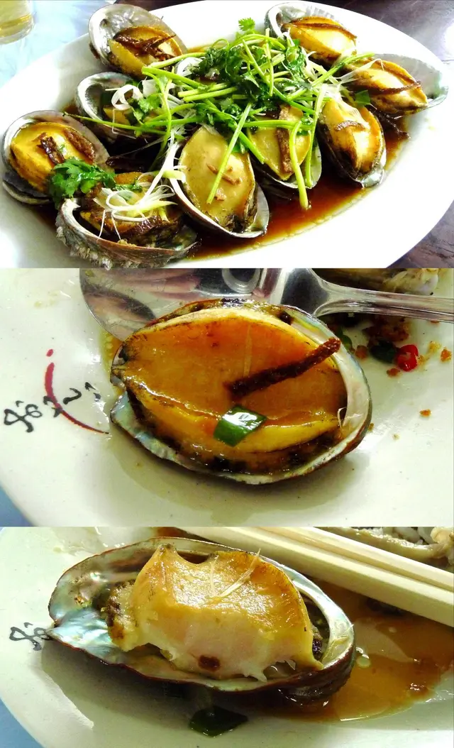陳皮清蒸鮑魚:Meaty and Tender!
