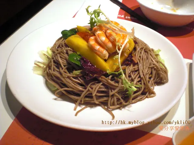 西柚大蝦喬麥麵