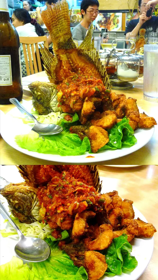 香脆三味炸魚