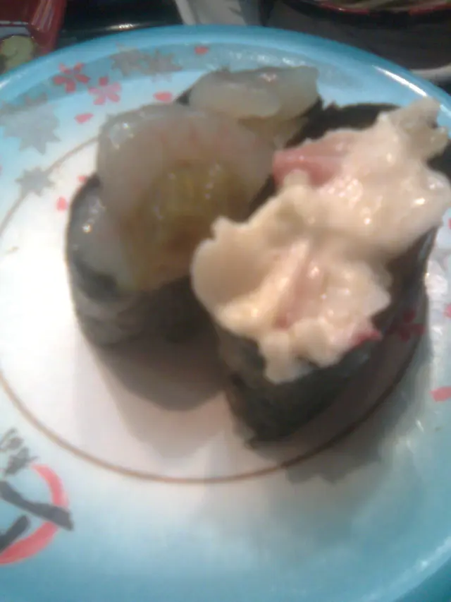 山葵甜蝦、北寄貝沙津