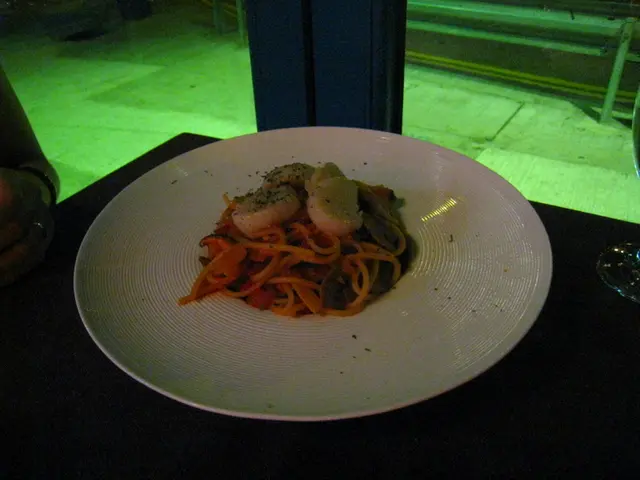 香煎帶子什菌茄汁意粉