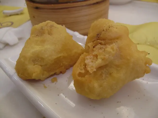 @_@ 奇怪的炸咸肉粽~