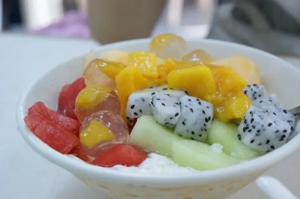 芒果湯圓什果豆腐花