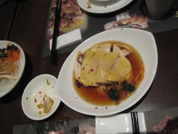 冷盤一: 花雕醉雞