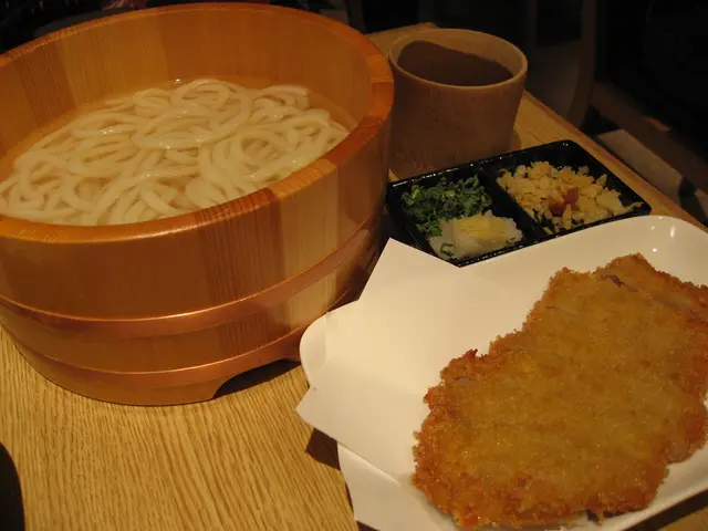 吉列豬扒釜揚烏冬