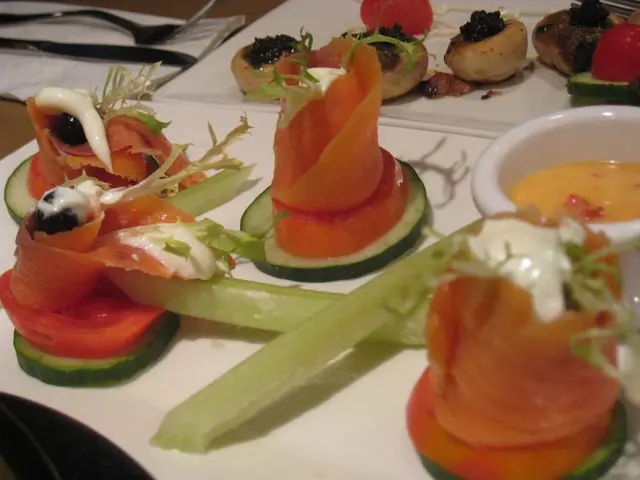 挪威煙三文魚卷