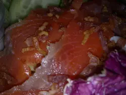 三文魚沙律