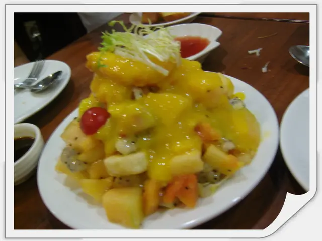 中蝦沙律 ~ 好清新 ~ yummy