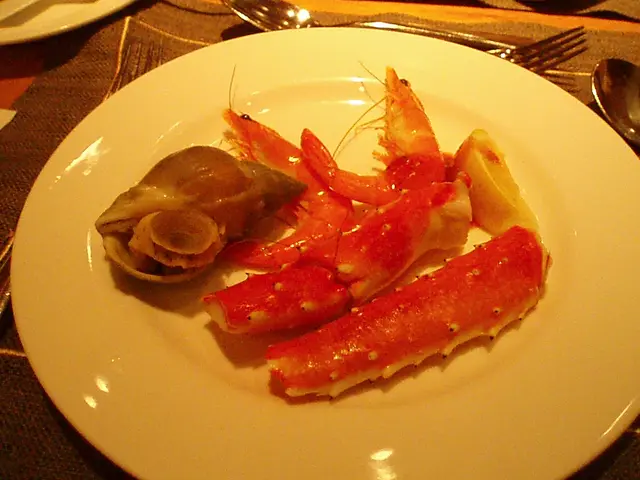 阿拉斯加巨蟹腳,翡翠螺