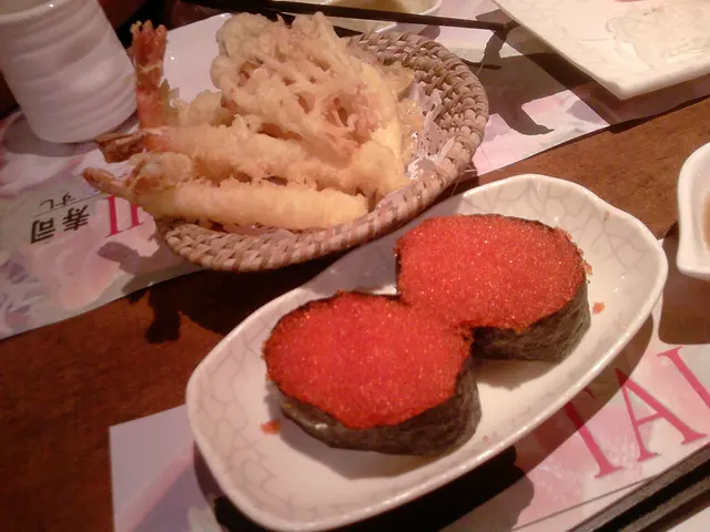 天婦羅$xx+巨型蟹子sushi$10