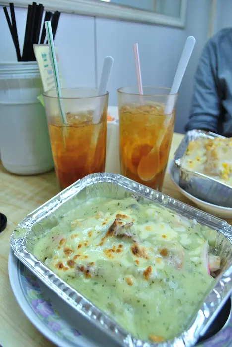 卡邦尼海鮮焗飯