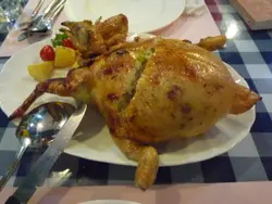 原只烧鸡杂菌烩饭