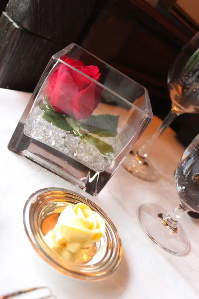 正, Butter in rose shape