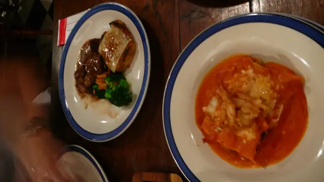 蕃茄千層面, 燴牛肋條