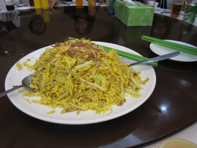 炒桂花翅 ~素翅, 粉絲, 雞蛋, 芽菜, 韮王, 金華火腿~鑊氣十足