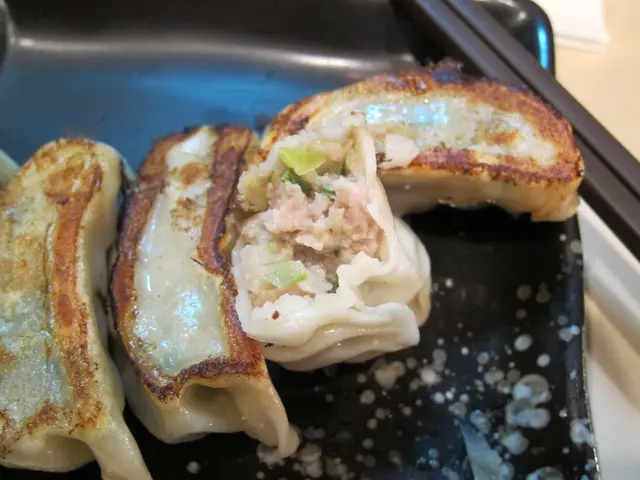 餃子裡面的材料分配得宜