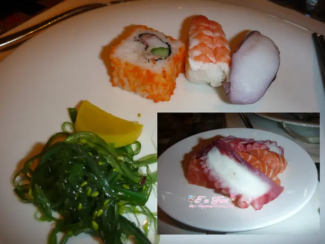 【中華沙律、壽司、刺身】