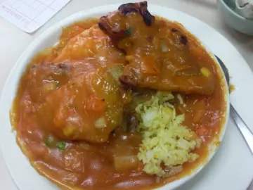 焗猪扒饭 (炒底正)