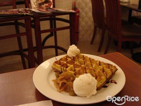 green waffle - 中環的Green Waffle Diner