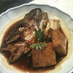 Simmered fish head