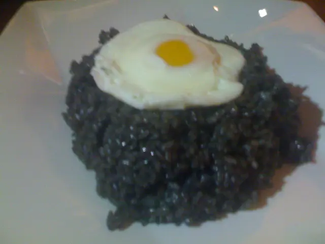 墨魚汁炒飯