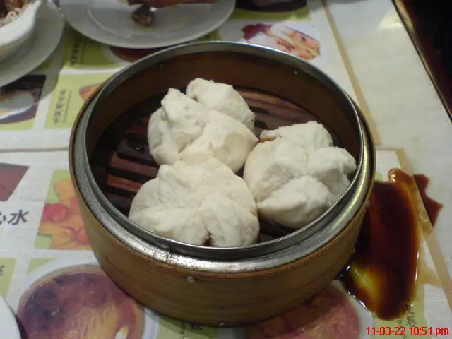 叉燒飽無肥膏肉