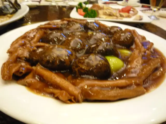 瑤柱扒雙寶蔬