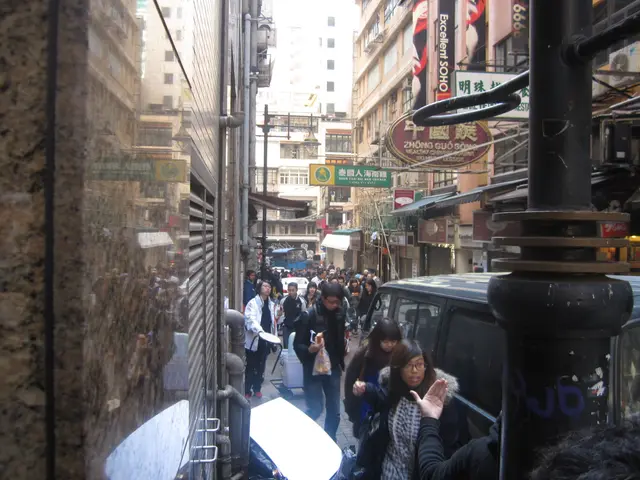 大排長龍,但控制人流一流