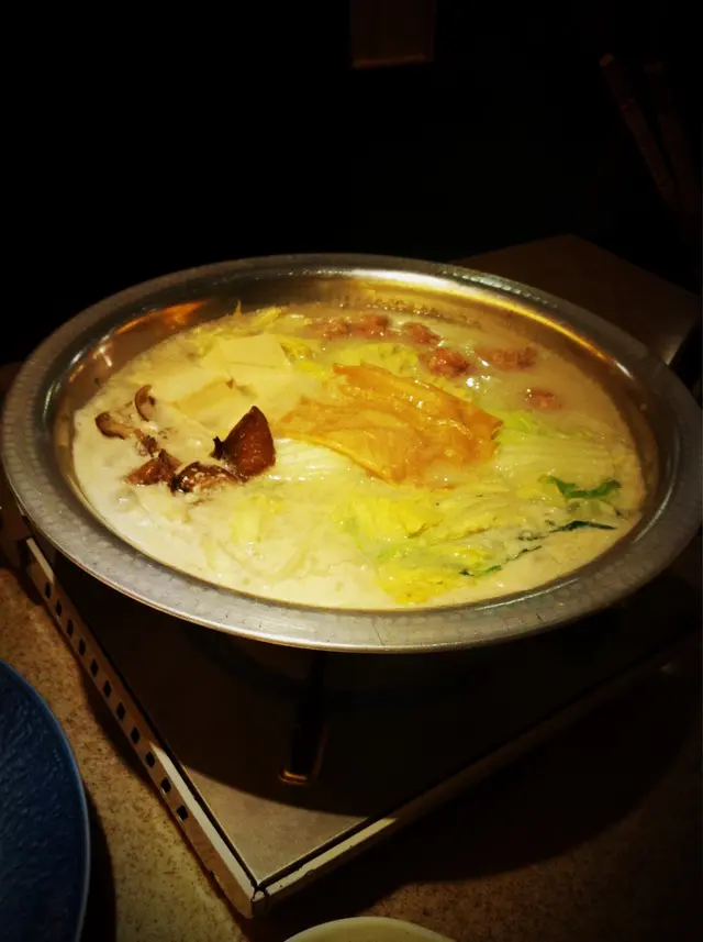 無牛乳味的牛乳鍋