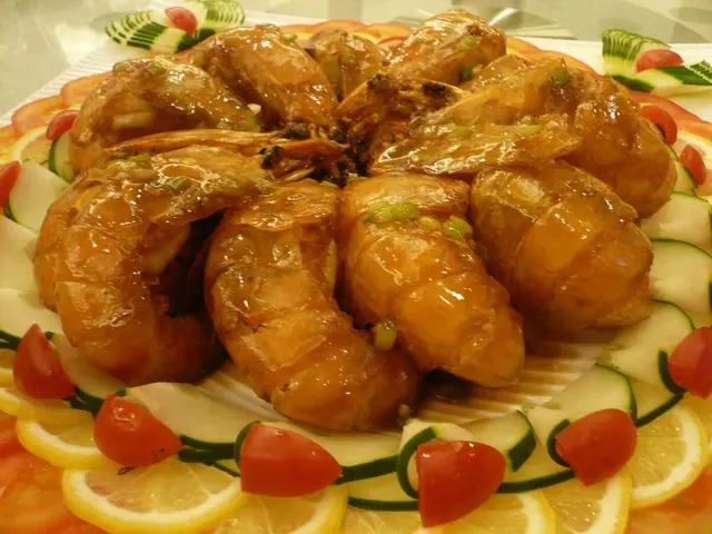 頭抽生煎澳洲大老虎蝦