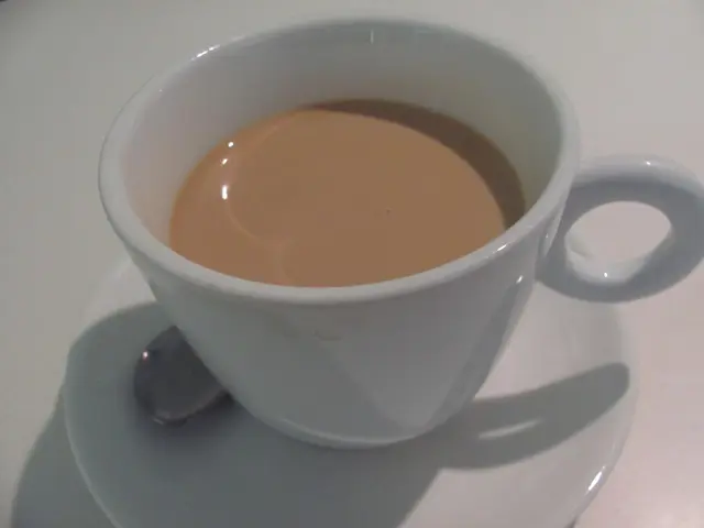 奶沒有預先加熱，咖啡溫度明顯下降而甘香度低了不少