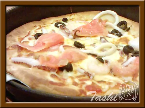 地中海海鮮比薩